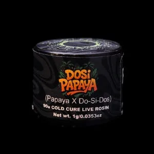 Black Label - Dosi Papaya - Cold Cure - 1G