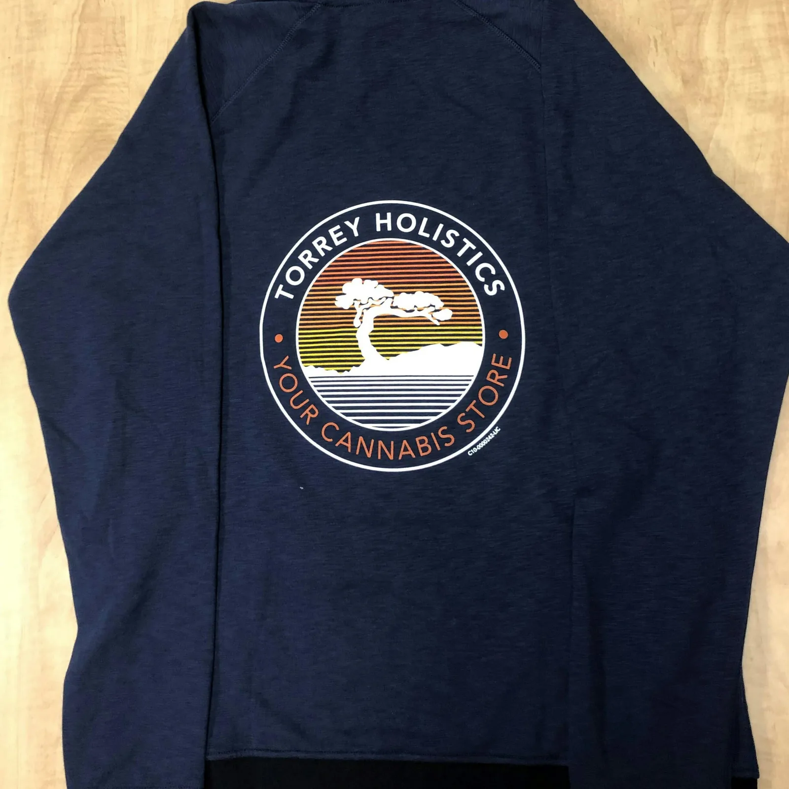 TORREY NAVY PULLOVER HOODIE | XL
