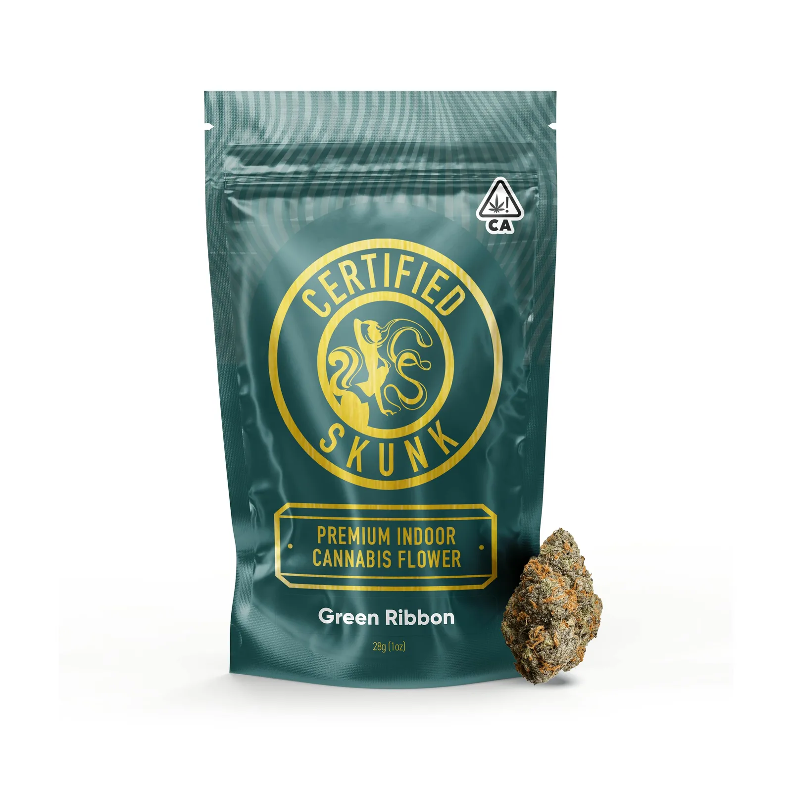 Certified Skunk Premium Indoor Flower Green Ribbon 28g