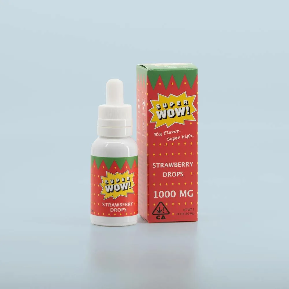Super Wow | Strawberry Drops (30ml)
