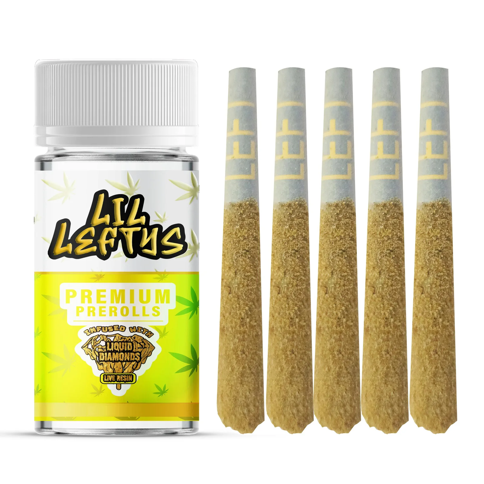LIL LEFTYS Infused Prerolls - Pineapple Splash 🍍