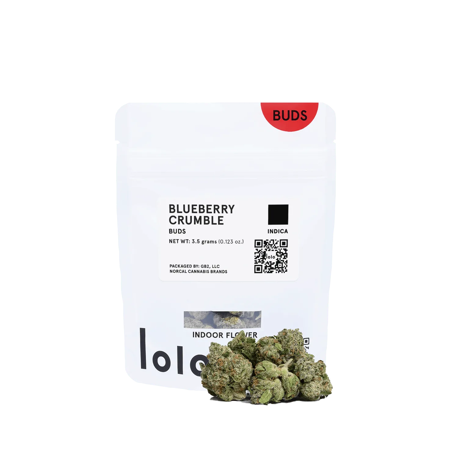 lolo | Blueberry Crumble | Indoor Buds | 3.5g