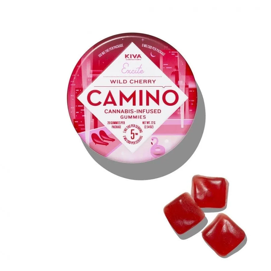 $27.77 Camino Excite Wild Cherry Gummies