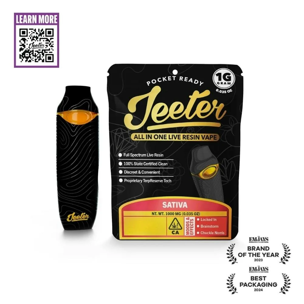 Jeeter Amnesia Haze (S) LR AIO 1g