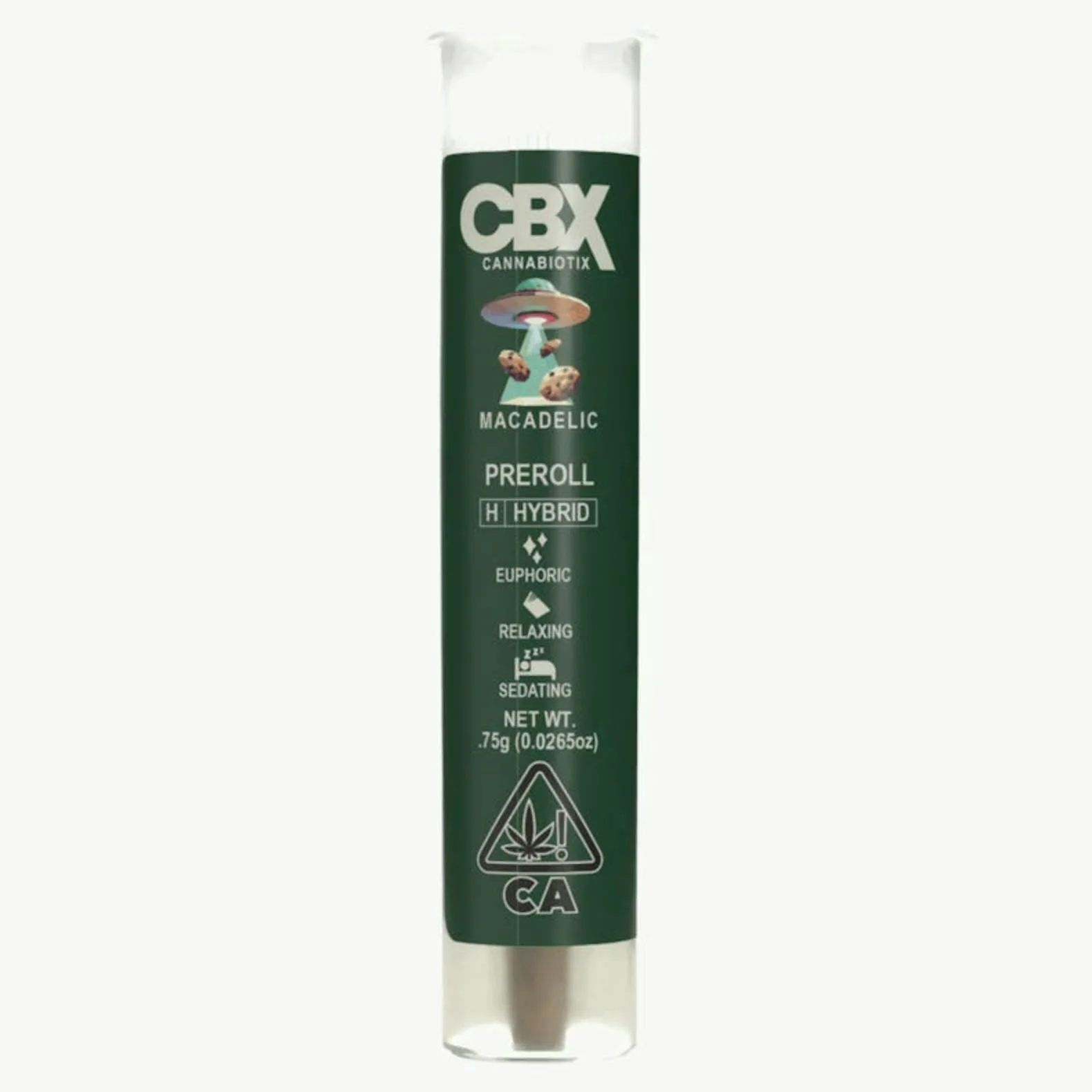 Cannabiotix (CBX) - Macadelic .75g Pre-Roll - 0.75 items