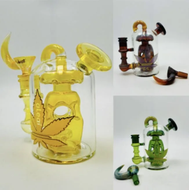 ALEAF - BONG - OASIS PERK - 7 IN