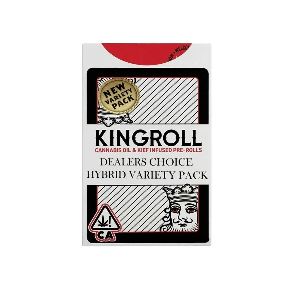 KINGROLL 4 PACK VARIETY - MIXED MIX #6 .75G - KINGPEN