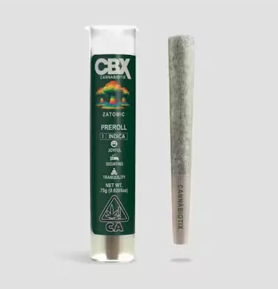 Cannabiotix - CBX | Zatomic .75g Preroll (Indoor)