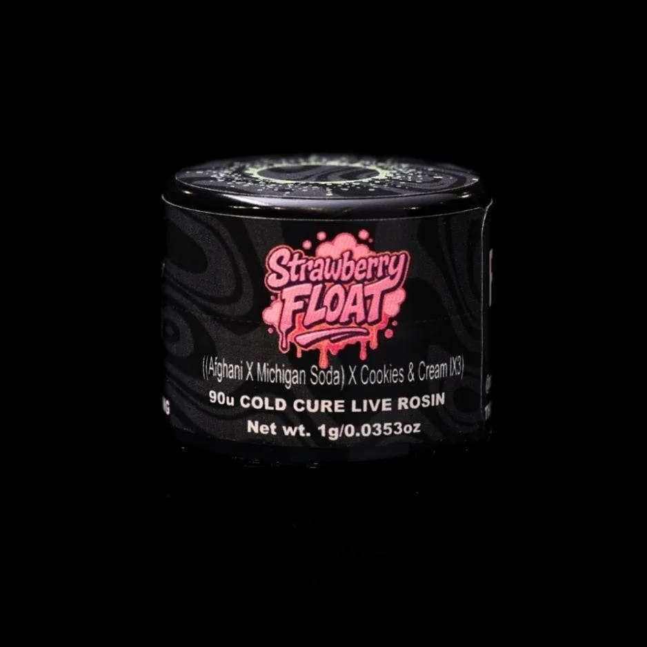 Black Label - Strawberry Float - Cold Cure - 1G