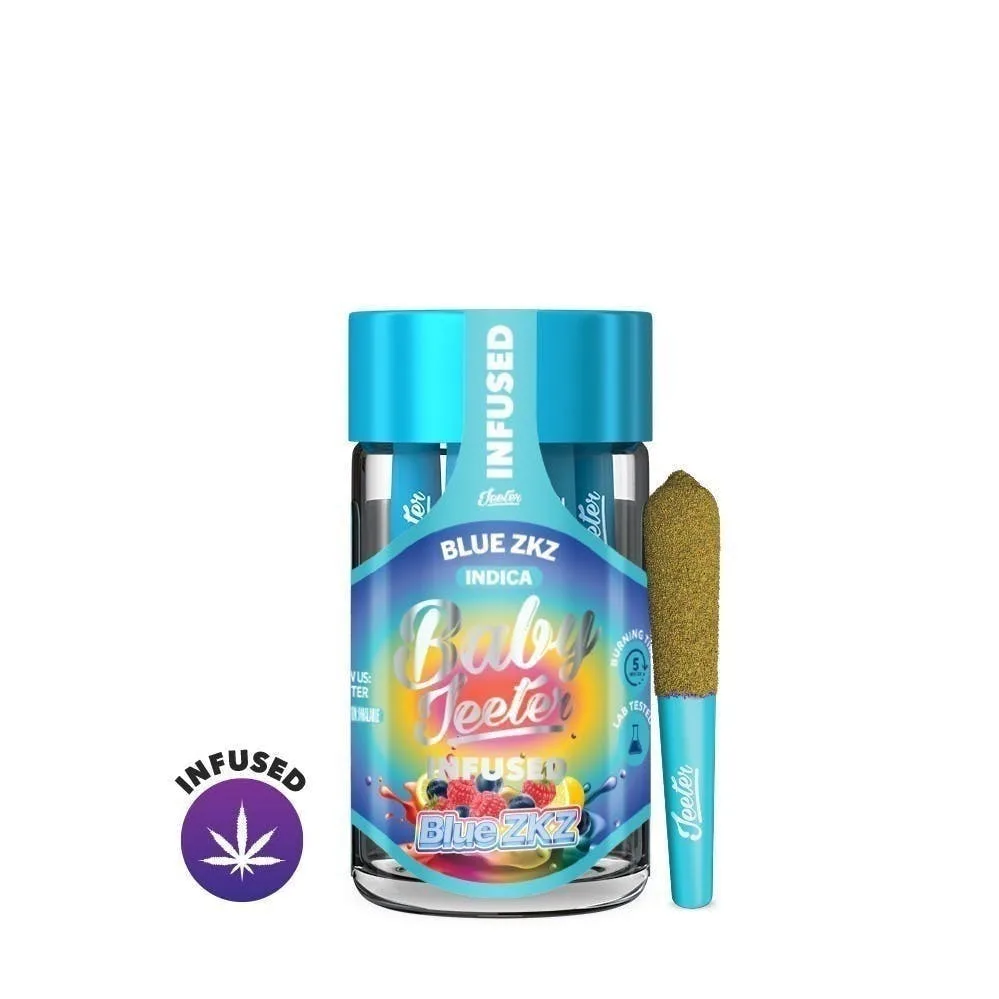 Jeeter | Blue ZKZ | Baby Infused Minis | 0.5g each | 5pk