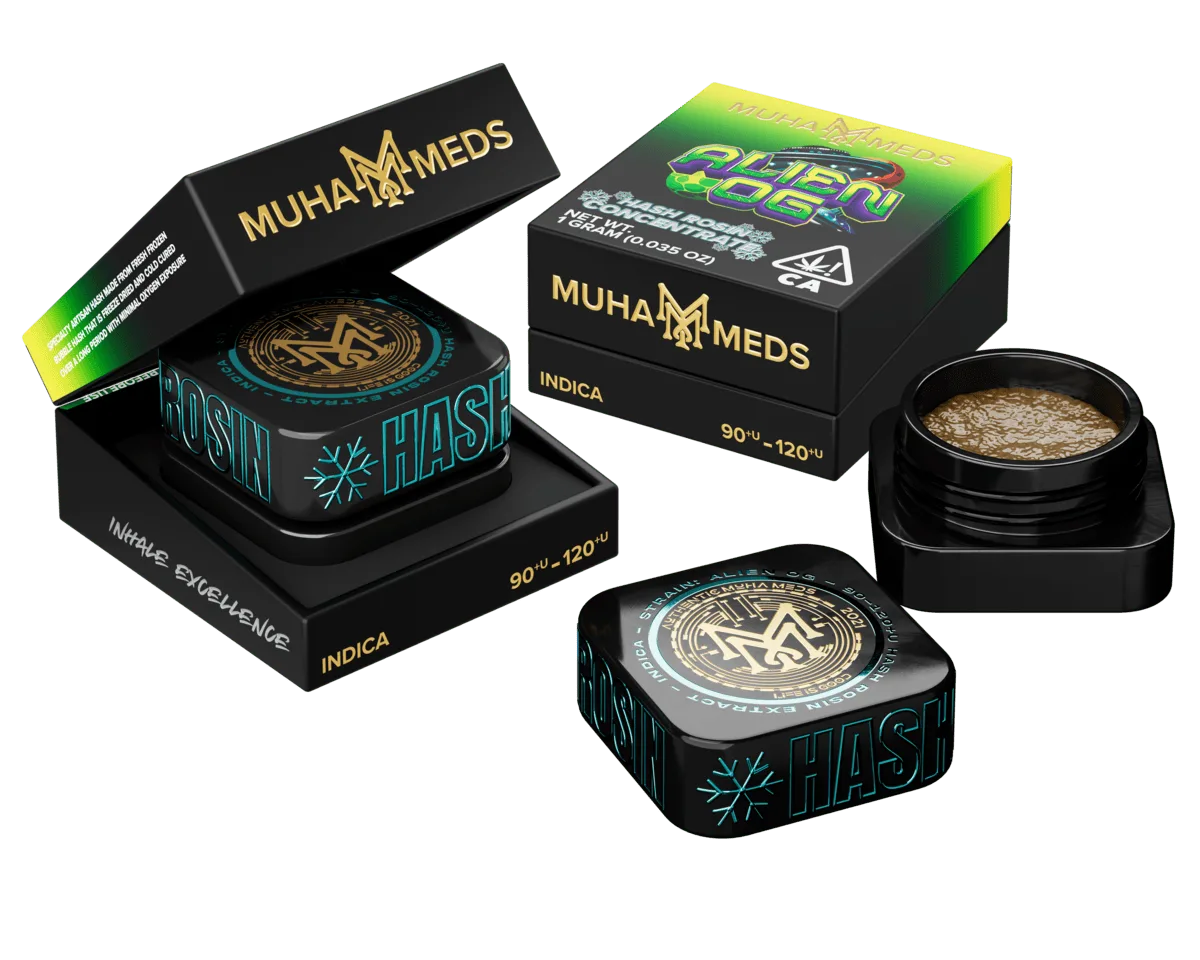 Muha Meds | Alien OG | Live Rosin | 1g