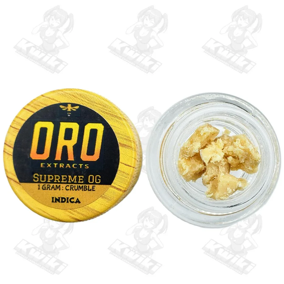 LIVE RESIN CRUMBLE - SUPREME OG
