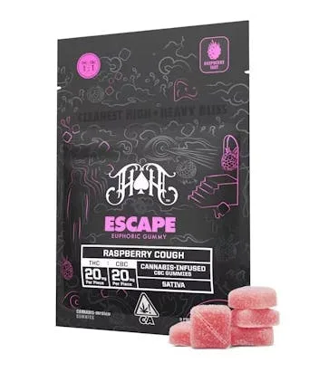 Heavy Hitters - Heavy Hitters Gummies THC/CBC 200mg - Raspberry Cough (S)