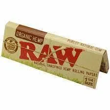 Raw Organic - King Slim Hemp Rolling Papers