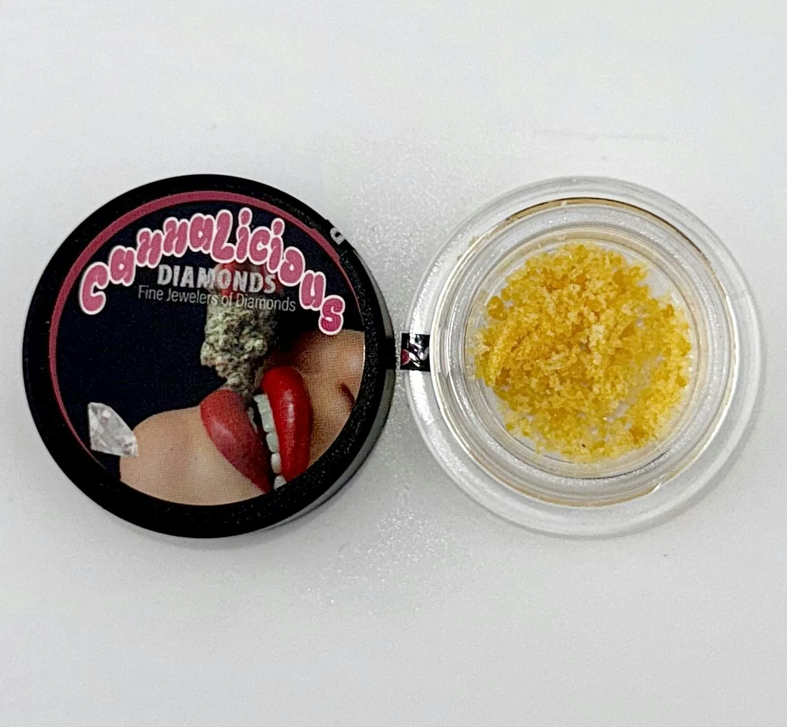 PRE-ORDER ONLY 1g Papaya Sunsrise (Hybrid) Sugar - Cannalicious Diamonds