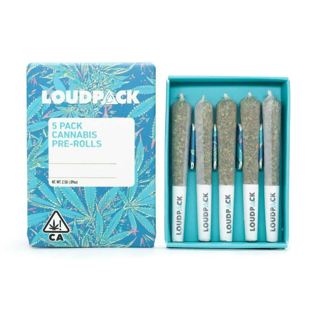 Loudpack | Platinum Kush 5pk Pre-roll Multipack (2.5g)