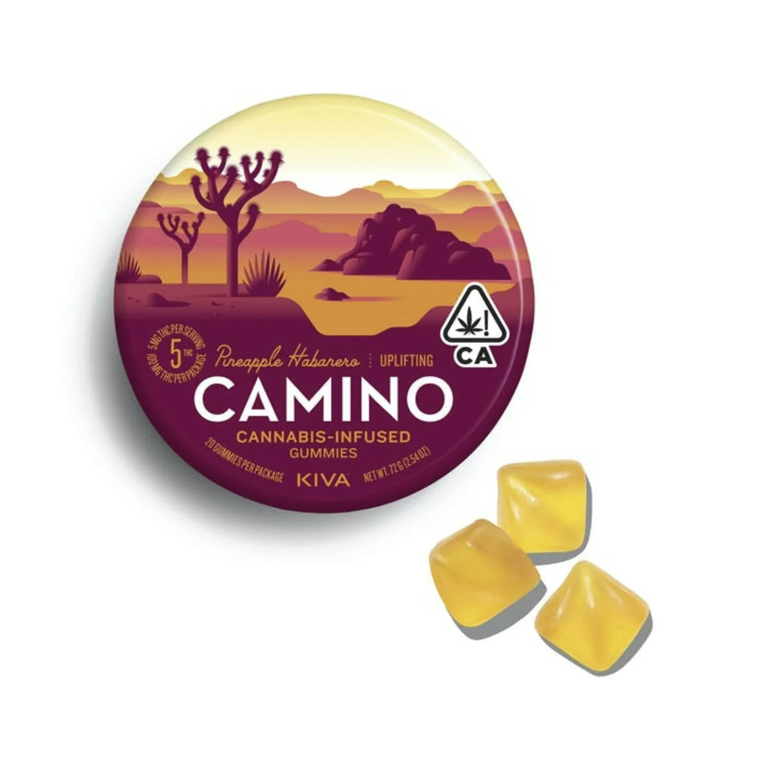 CAMINO | EDIBLE | PINEAPPLE HABANERO | 100MG