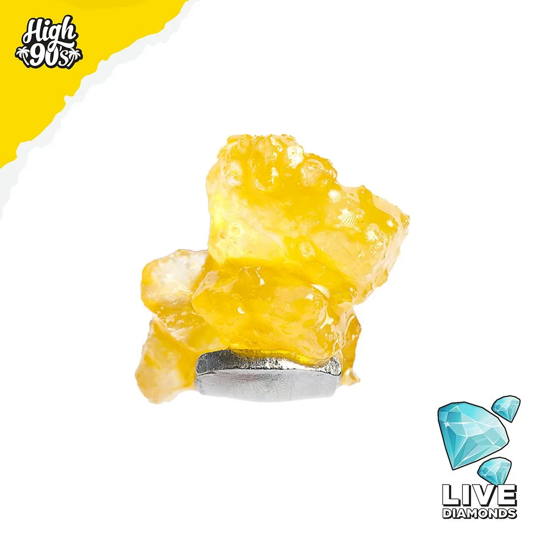 High 90s : Strawberry Bomb 1g Live Diamonds