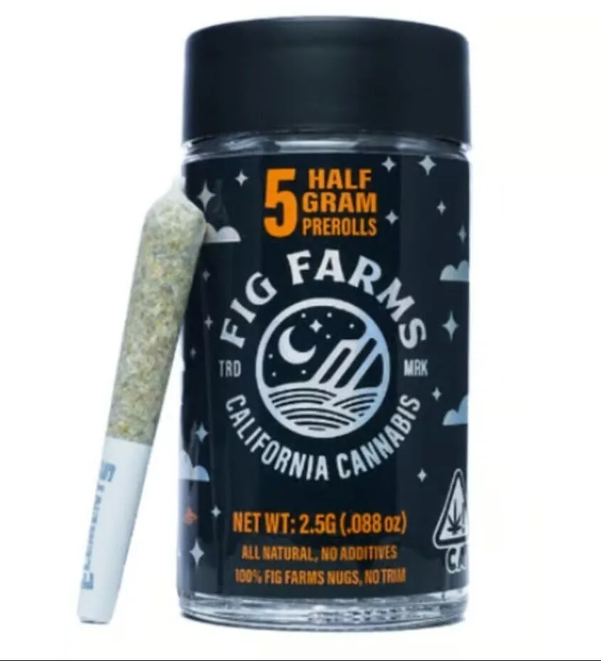 Fig OG Preroll 5 Pack - 2.5 g