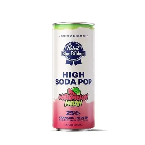 PABST - Watermelon Melon Soda - 25mg - Drink