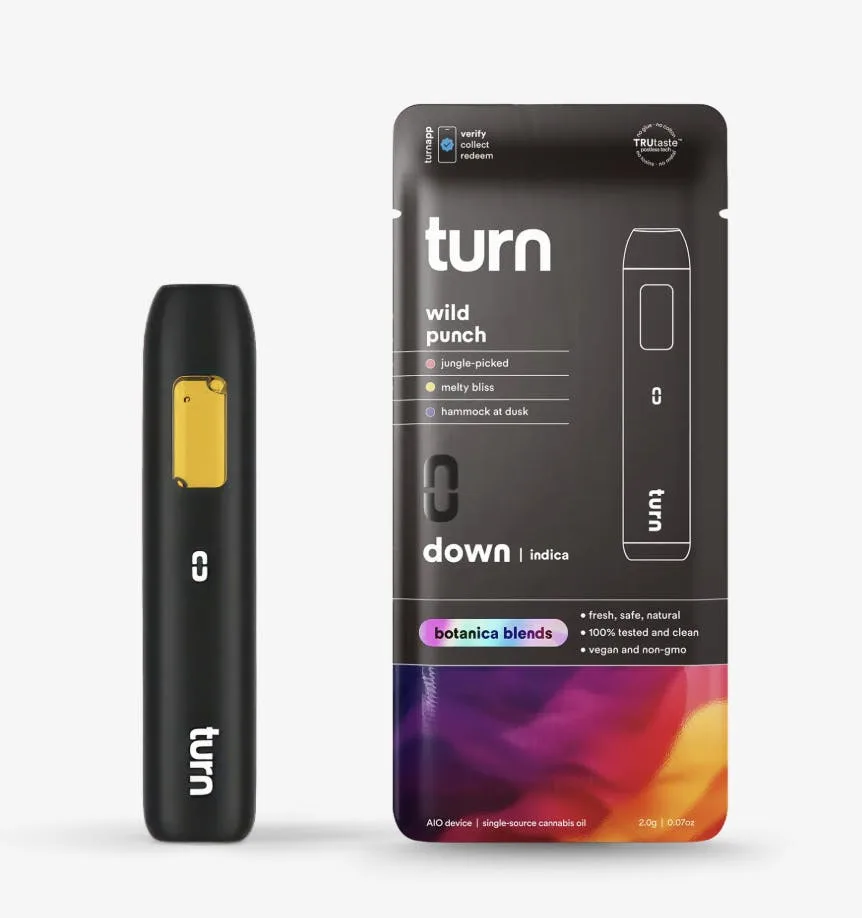 turn | Wild Fruit Punch | Disposable | 2g