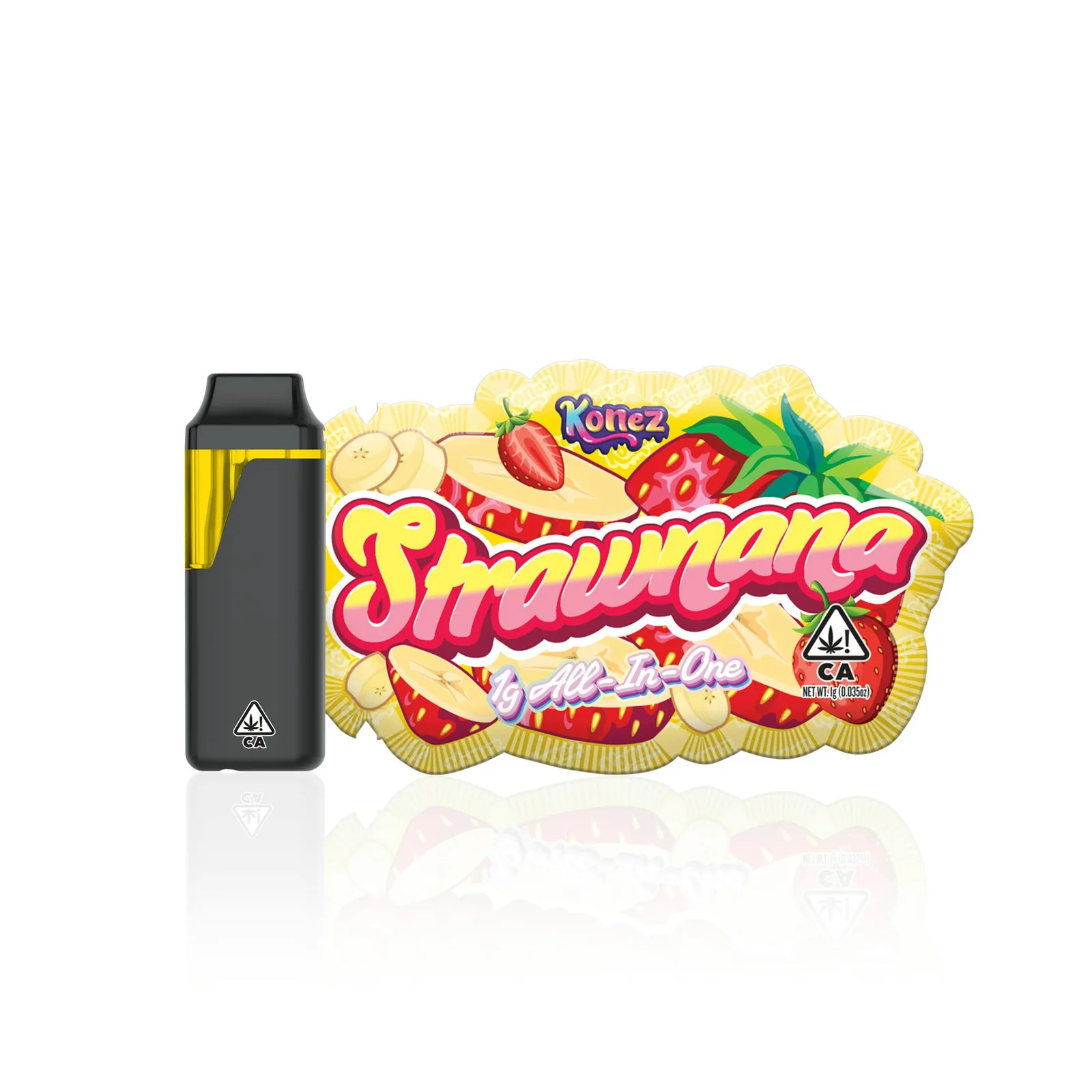 Strawnana - AIO Vape - 1g
