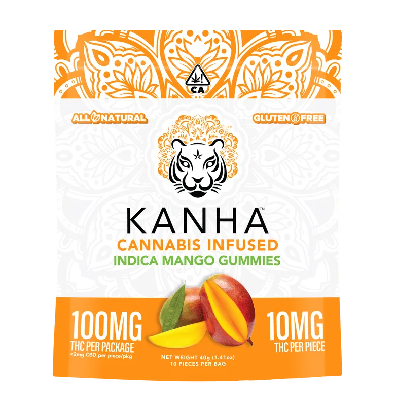 Kanha Gummies Mango 100mg