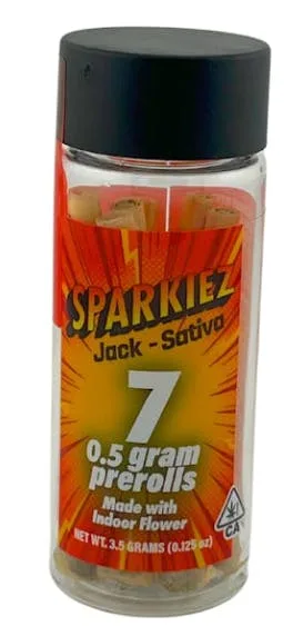 Sparkiez Mini - Preroll - Jack - 7 Pack