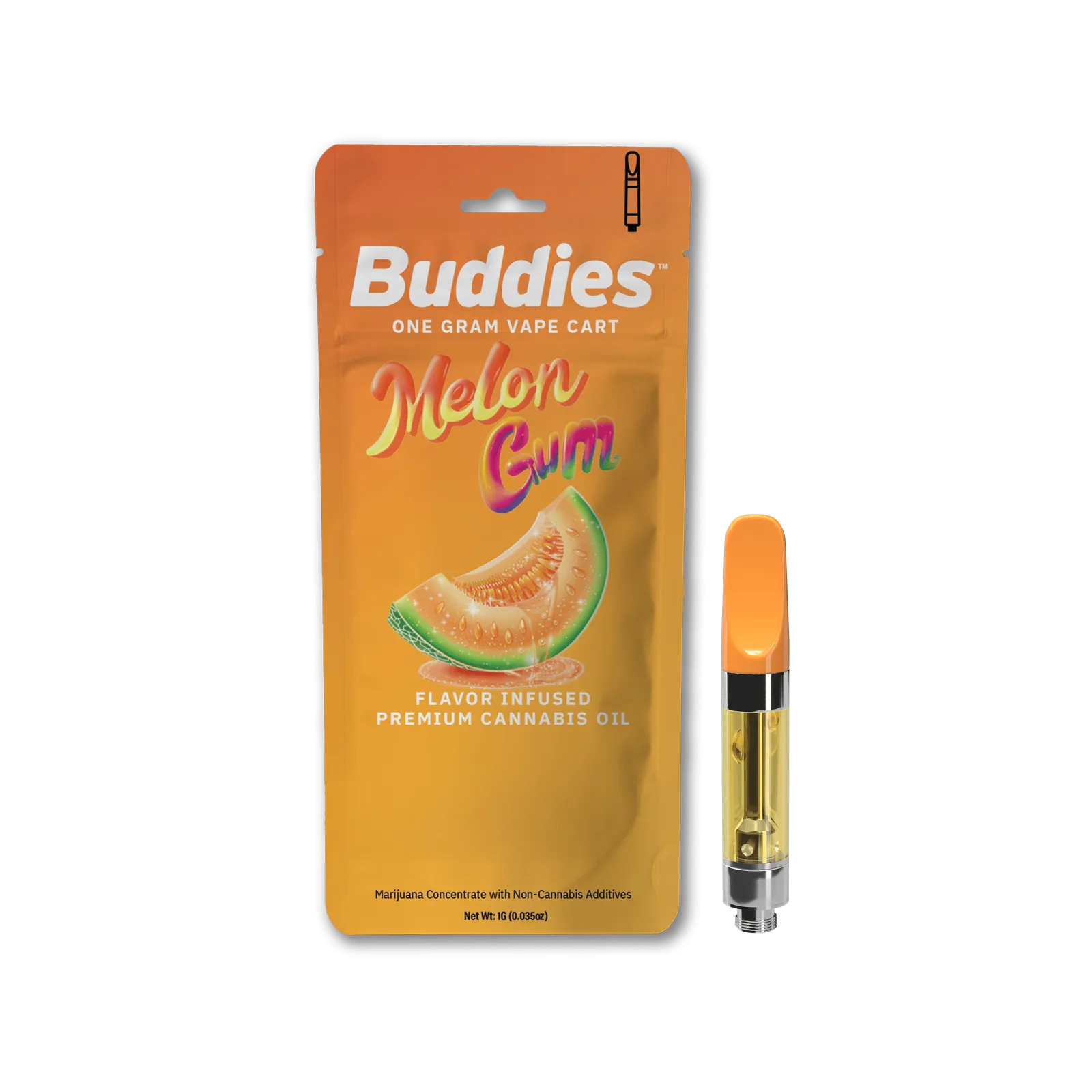 Buddies Melon Gum Cart 1g