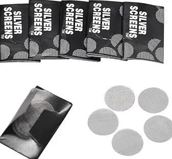 Silver Pipe Screens M0117