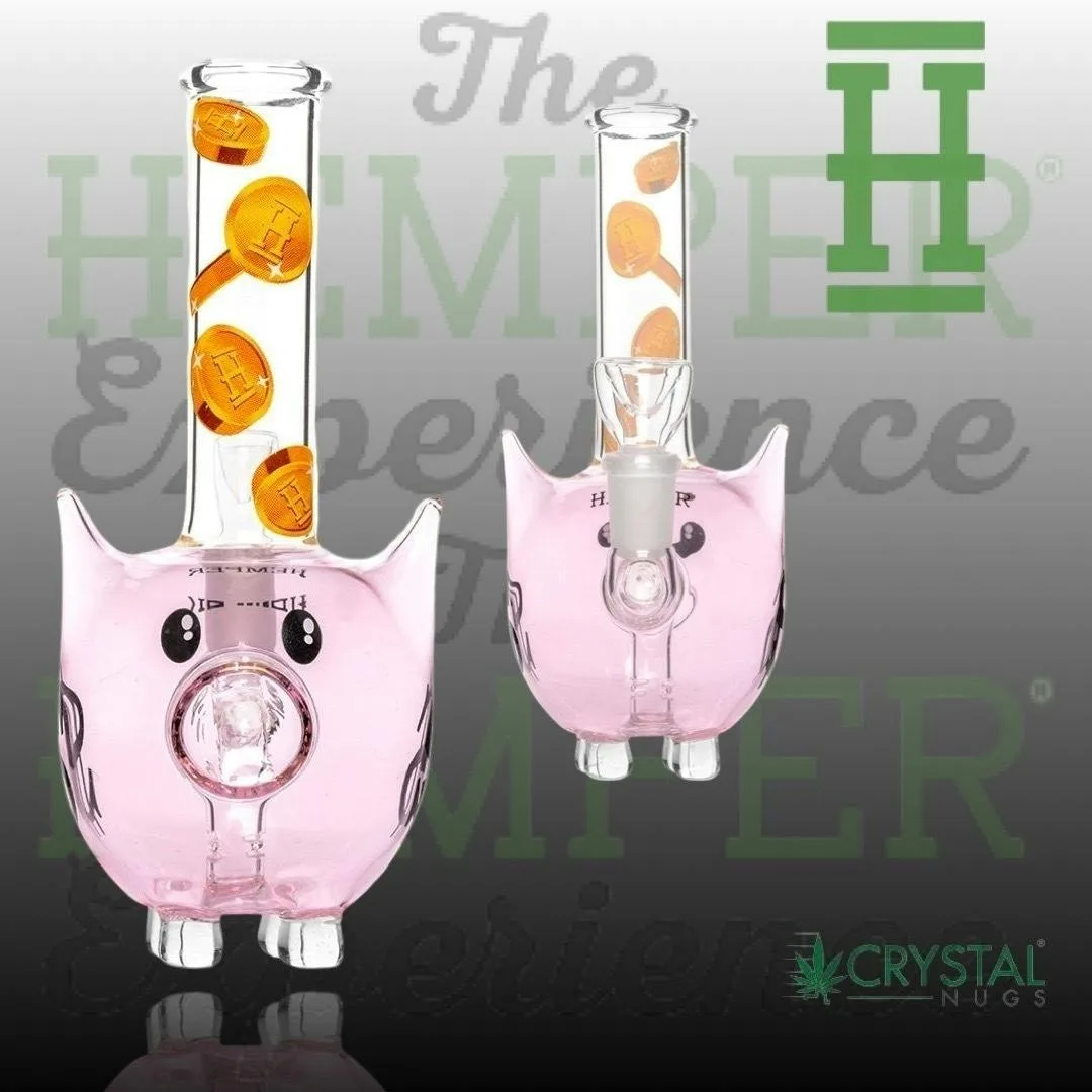 HEMPER - Piggy Bank Bong 7"