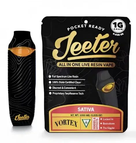 Jeeter All In One Live Resin Vape - Vortex