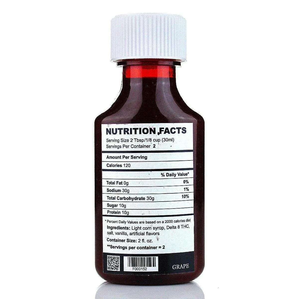 1000mg THC Potent Syrup - Lemonade