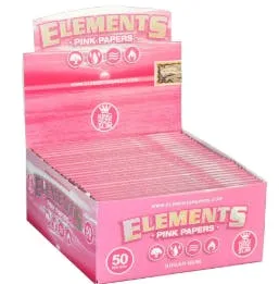 ELEMENTS - 1 1/4" PAPERS - PINK