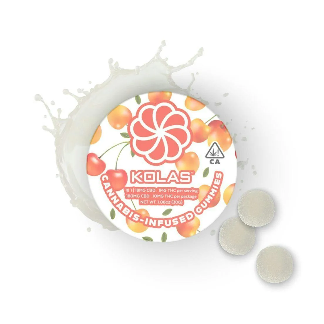Kolas Gummies | White Cherry Blossom