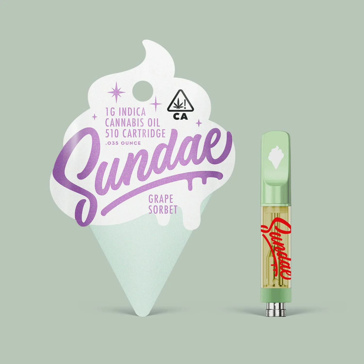 Sundae - Grape Sorbet Cartridge - 1 g