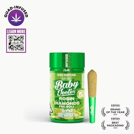 Baby Jeeter | Quad-Infused - Iced Matcha