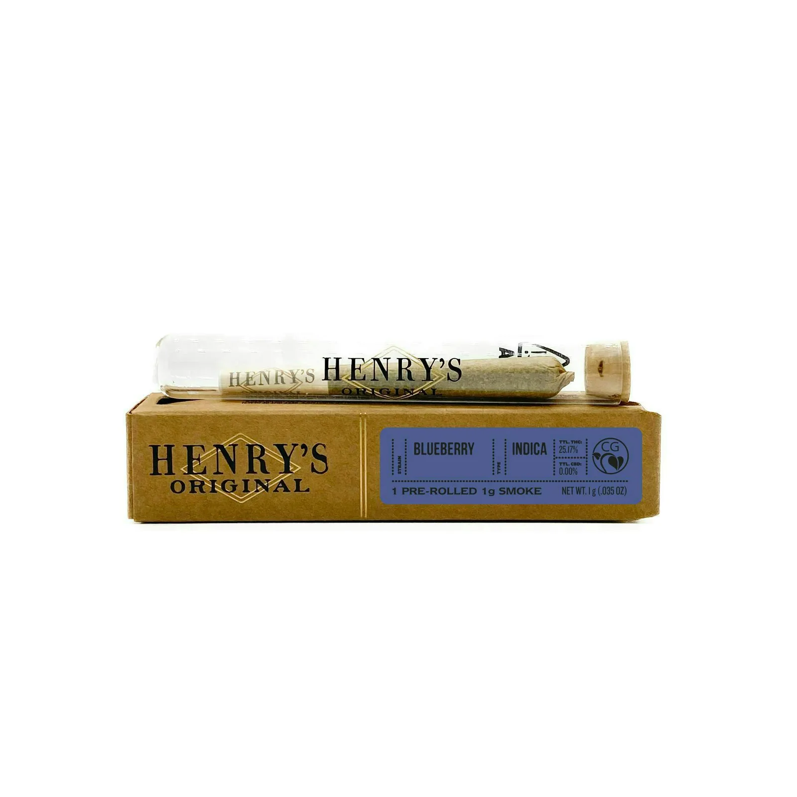 Henry's Original | Blueberry | Joint | 1g
