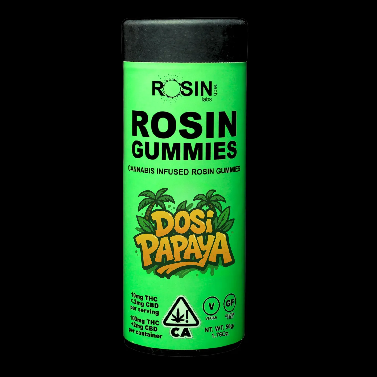 Rosin Gummies - Dosi Papaya