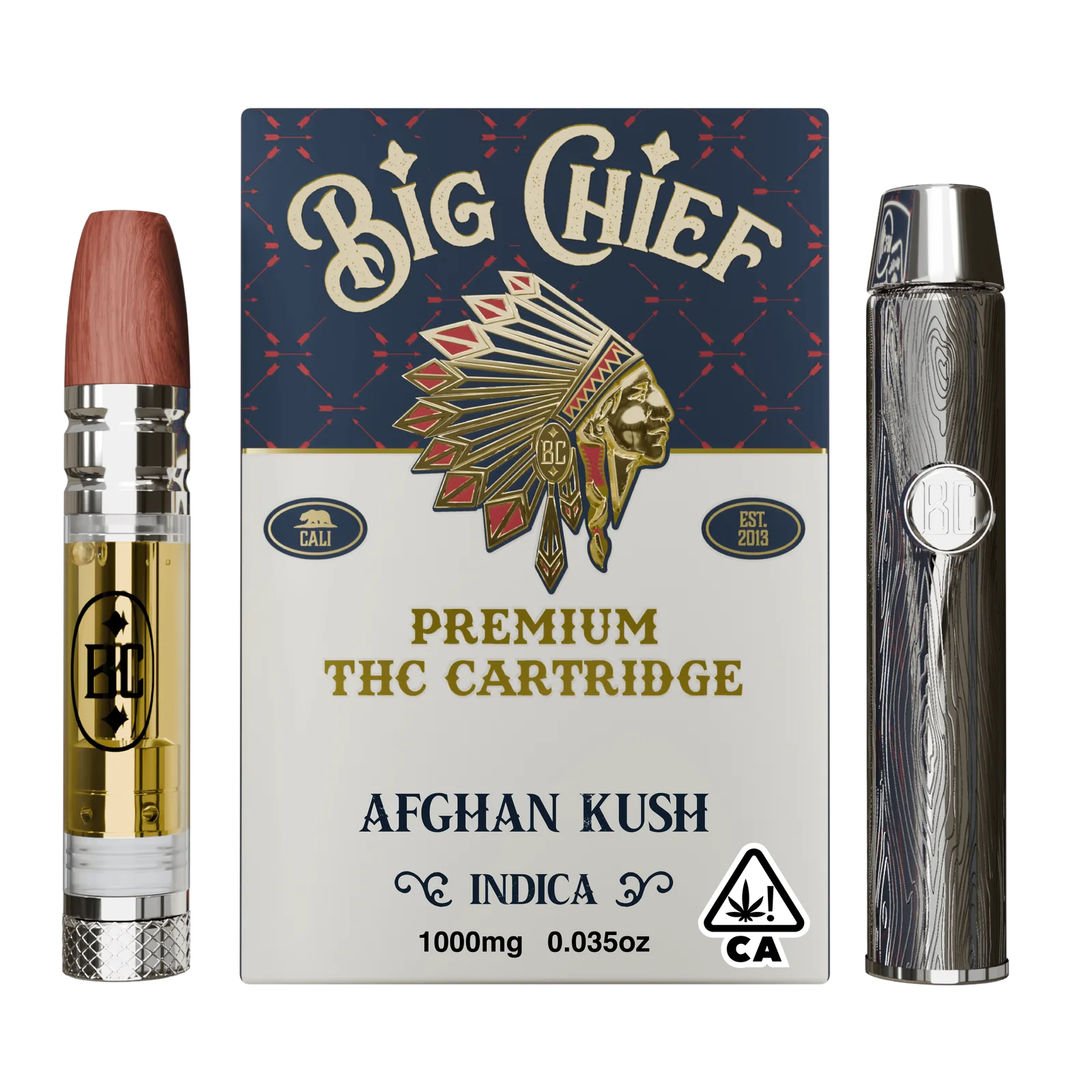 Afghan Kush - 1G THC Cartridge & Battery