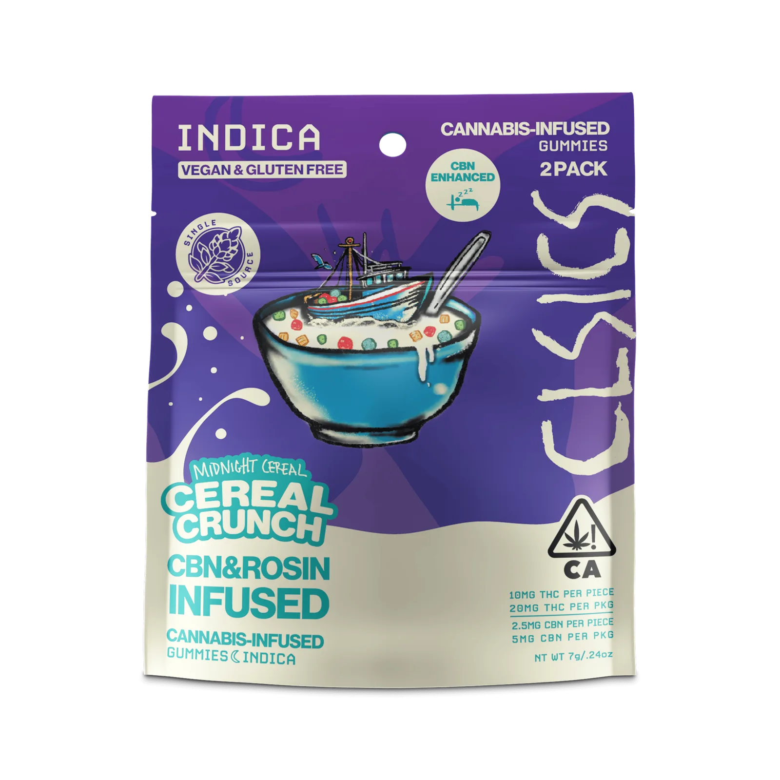 Cereal Crunch (Midnight Cereal) CBN Gummies