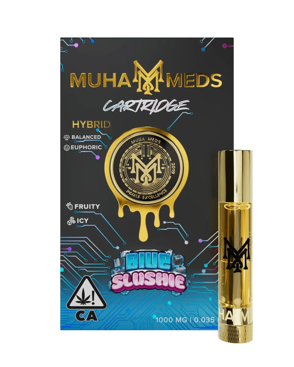 Muha Meds | Blue Slushie | 3rd Gen Cartridge | 1g