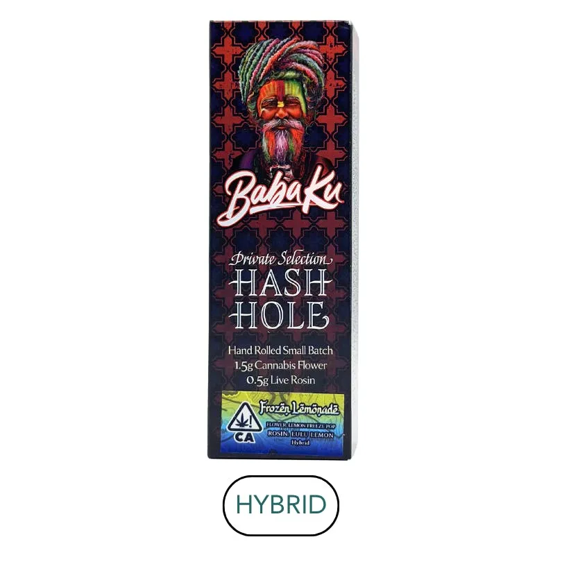 Baba Ku - Hash Hole - Frozen Lemonade - Infused Preroll - 2.0g