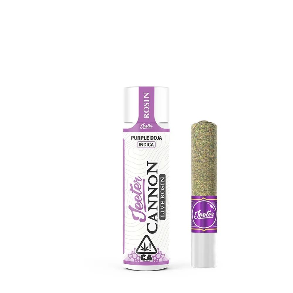 Jeeter | Purple Doja | Live Rosin Cannon | Infused Joint | 1.3g
