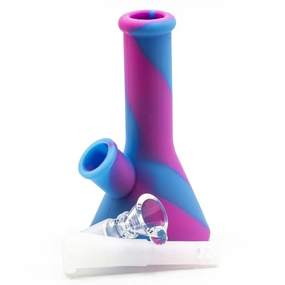 Deja Vu - 5" Silicone Beaker Base Water Pipe (16)