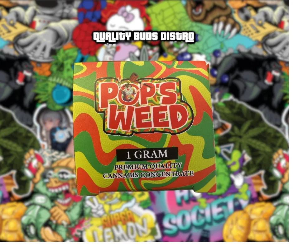 POP'S WEED - BADDER - CONCENTRATE - 1G