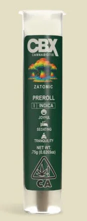 CANNABIOTIX - ZATOMIC (0.75G) PREROLL [I]