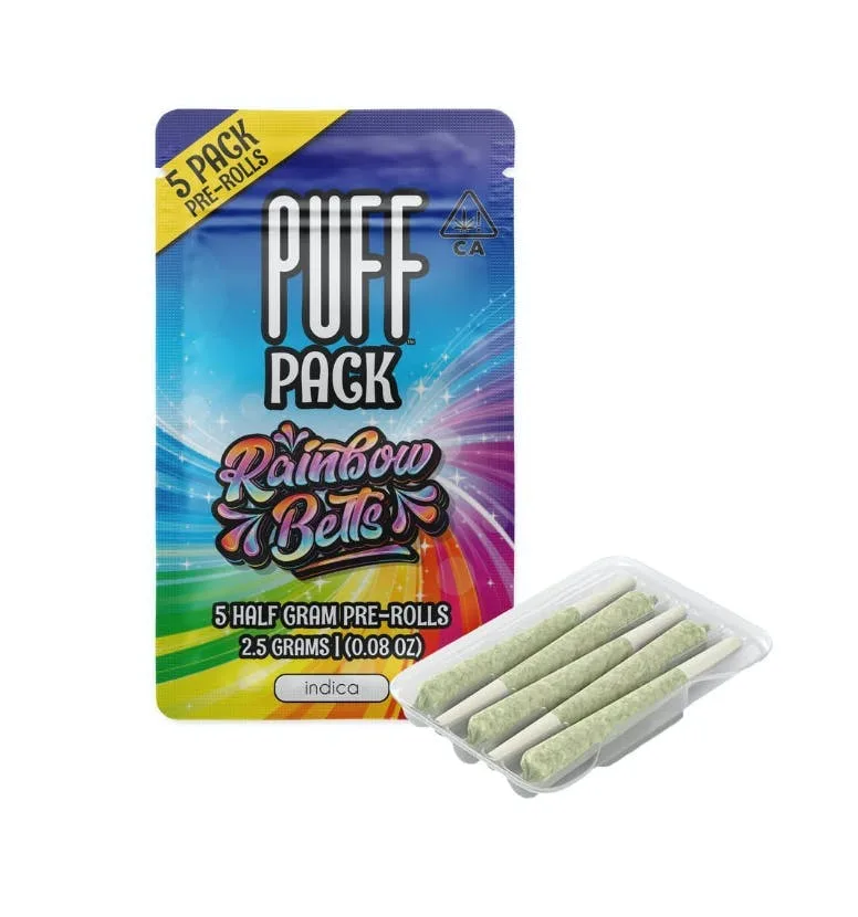 PUFF Pre Rolls 5 Pack - Jet Fuel (H)