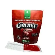 Sour Cherry Live Rosin Gummies 100mg - CA