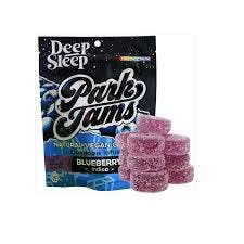 DEEP SLEEP BLUEBERRY GUMMIES- FULL SPECTRUM- HYBRID- PARK JAMS
